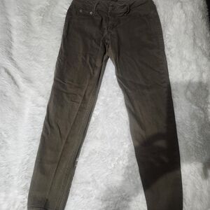 a.n.a Olive Green Jeans sz 10